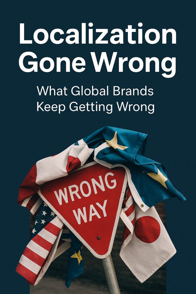 Localization Gone Wrong: What Global Brands Keep Getting Wrong