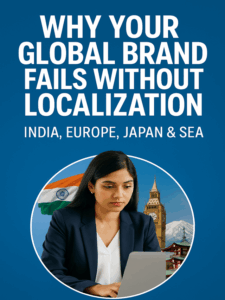 Brand localization, language partner India, global market entry, localization strategy