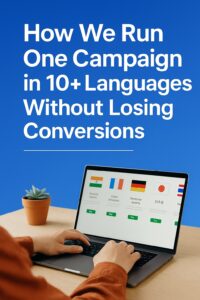 How We Run One Campaign in 10+ Languages Without Losing Conversions