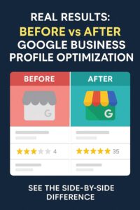 Real Results: Before vs After Google Business Profile Optimization